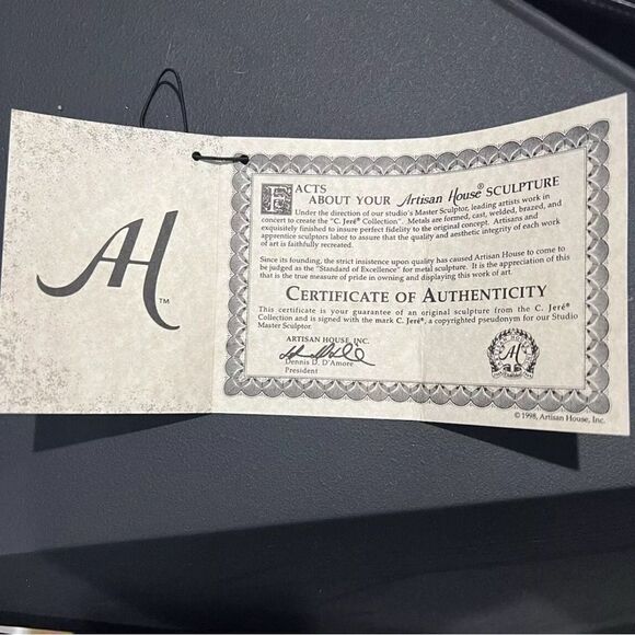 Curtis Jere Metal Sculpture - Billiards ‘The Hustler’, Signed With Cert Of Auth - Picture 5 of 8